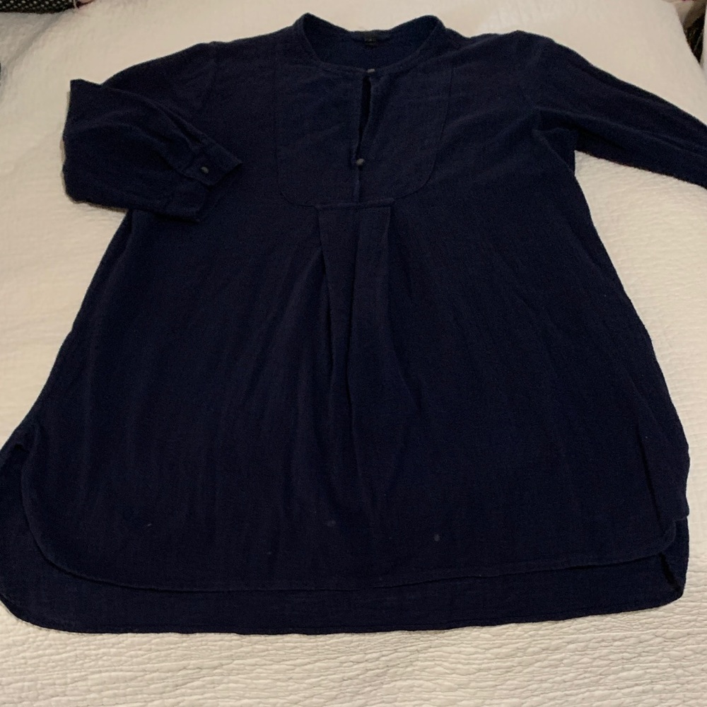 J. Crew Navy Blue Mini Dress